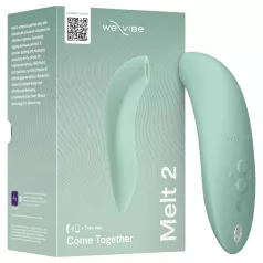   We-Vibe Melt 2 - App-gesteuerter Druckwellen-Klitorisstimulator (türkis)