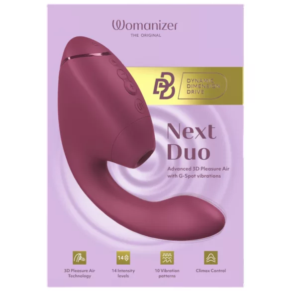 Womanizer Next Duo - 2-in-1 G-Punkt Vibrator (Pink)