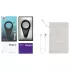 We-Vibe Verge 2 - Intelligenter Vibrations-Peniskring (schwarz)