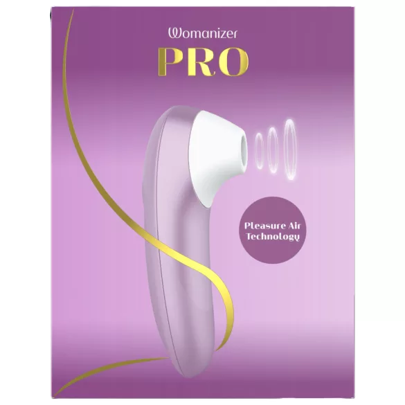 Womanizer Pro - Luftwellen-Klitorisstimulator (Lila)