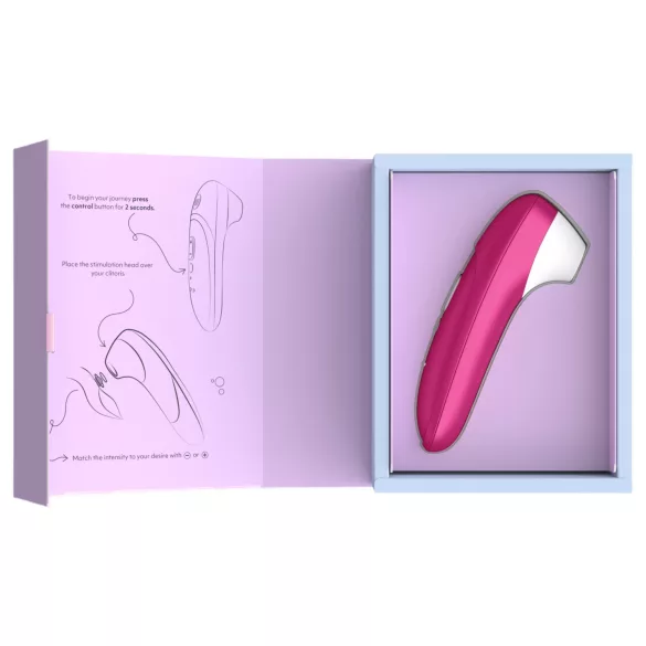 Womanizer Pro - Klitorisstimulator mit Druckwellen (pink)