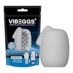 VIBEGGS Blow Misty - Vibrations-Ei Masturbator (weiß)