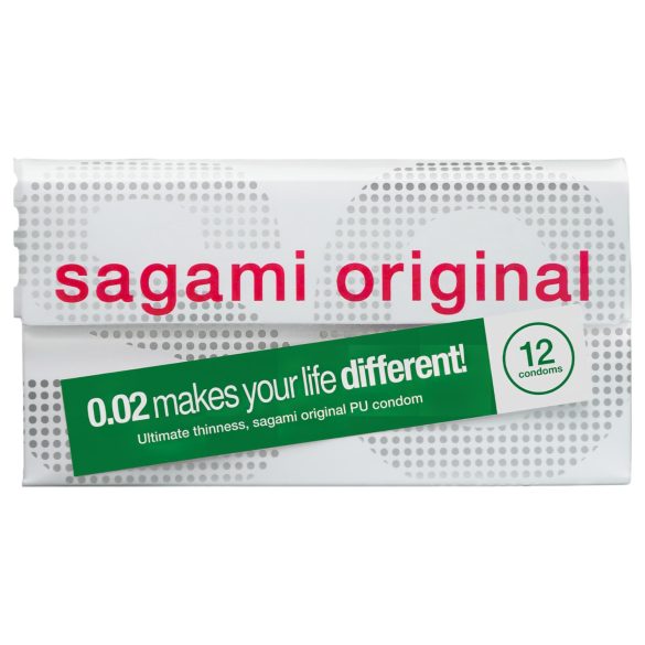 Sagami Original 0,02 - Kondom - 55mm (12 Stk)