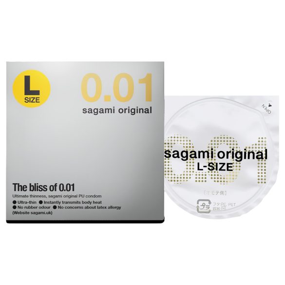 Sagami Original 0,01 L - Kondom - 58mm (1 Stück)