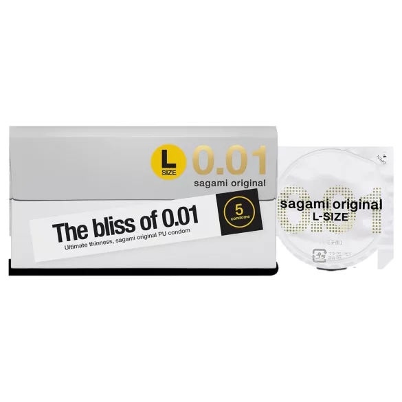 Sagami Original 0,01 L - Kondom - 58mm (5Stk)