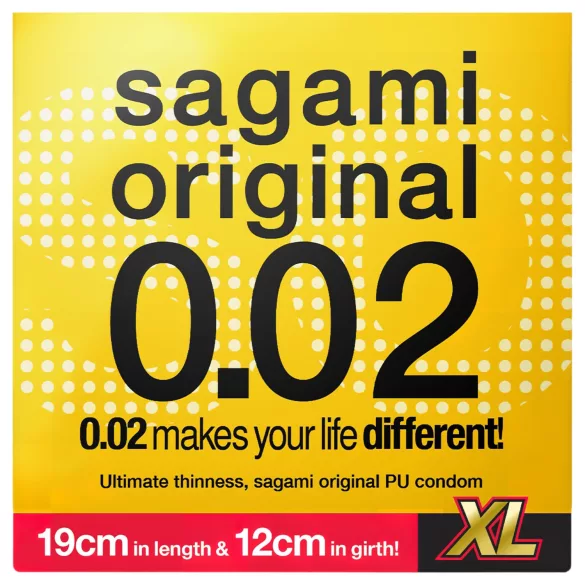Sagami Original 0,02 XL - Kondom - 61mm (1 Stk)
