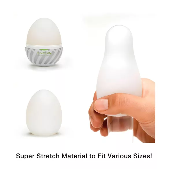 TENGA Egg Brush - Ei-Masturbator (1 Stk.)