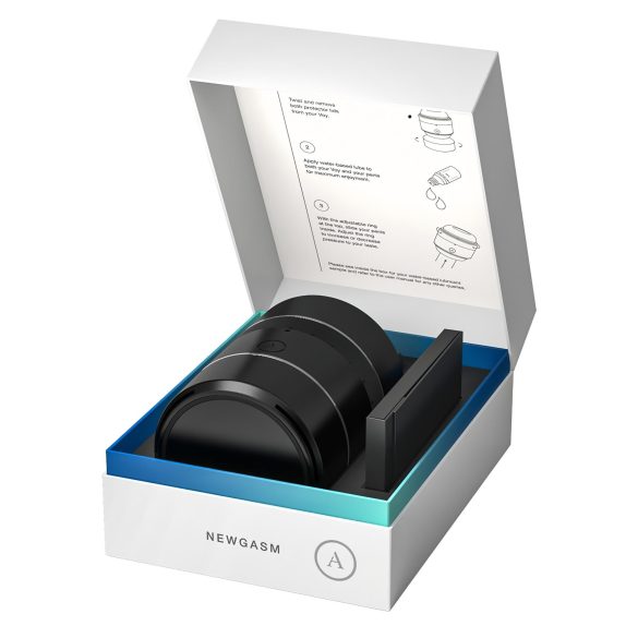 Arcwave Voy - Druck-Dreh Masturbator für Männer (schwarz)