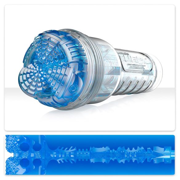 Fleshlight Turbo Core - Saugnapf-Masturbator (blau)