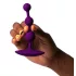 ROMP Amp - Perlen-Analdildo (lila)