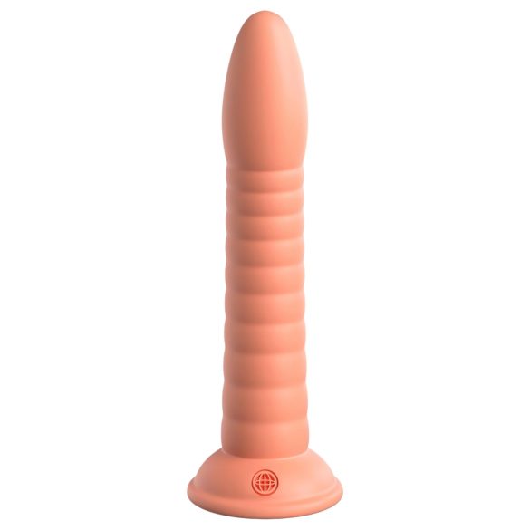 Dillio Wild Thing - gerillter Dildo (19cm) - Orange