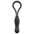 Black Velvet Perfect Fit - Strap-On-Dildo (schwarz)