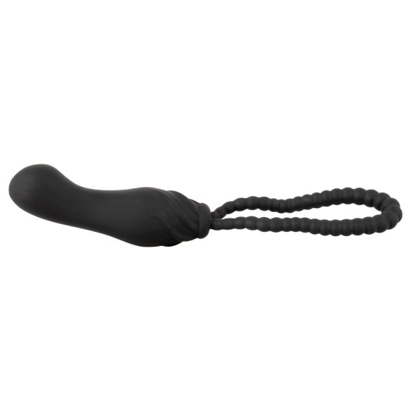 Black Velvet Perfect Fit - Strap-On-Dildo (schwarz)