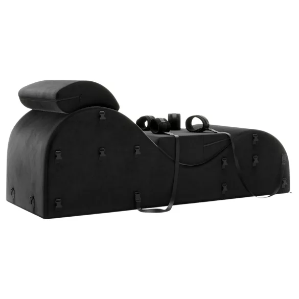 Liberator Black Label Esse - variables 3-teiliges Tantra-Sofa (schwarz)