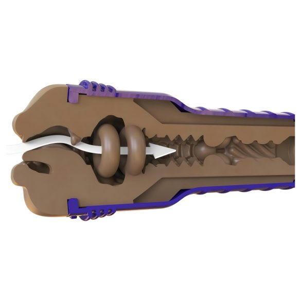 Fleshlight Boost Blow - Lebensechter Mund-Masturbator (braun)