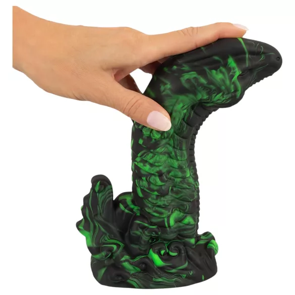 Beasty Cocks Lizard Peak - Skorpion-Penis-Dildo (grün-schwarz)
