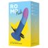 ROMP Piccolo - Flexibler Silikon-Dildo (blau-violett)