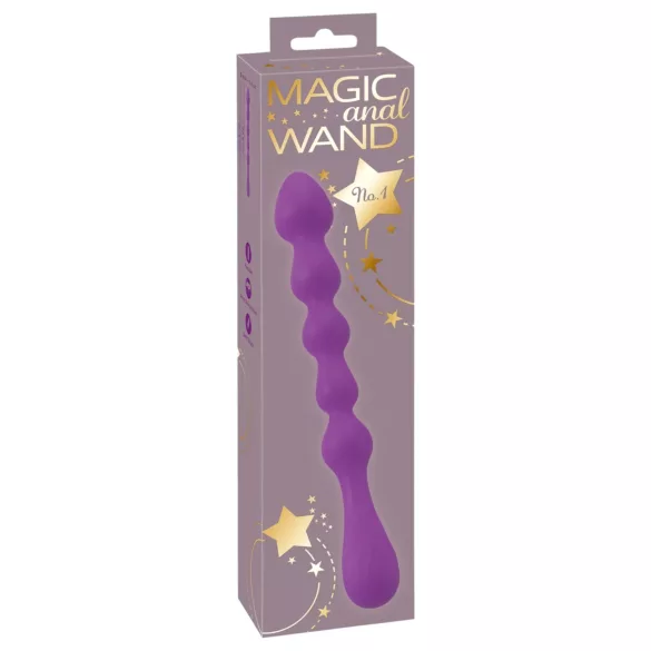 You2Toys - Kugelförmiger, flexibler Anal‑Dildo - (Violett)