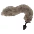You2Toys - Silikon Analplug mit Schwanz (grau)