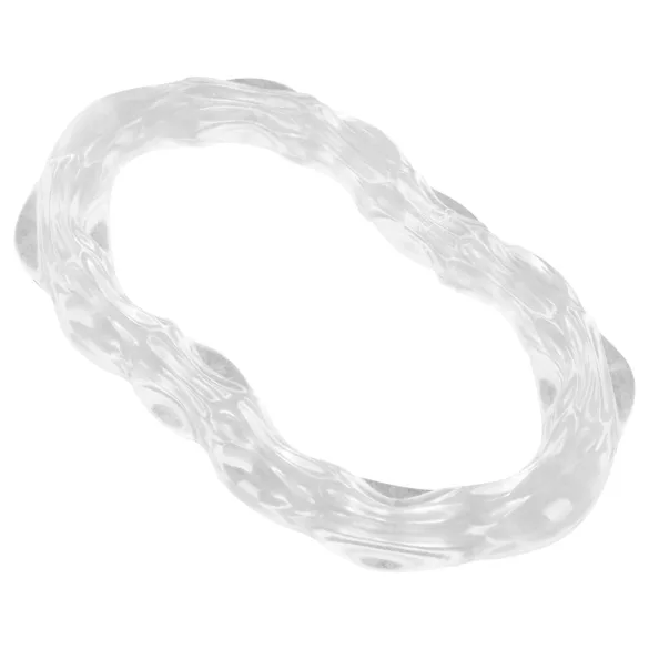 Beau Coeur Parinor - Penis- und Hodenring (transparent)