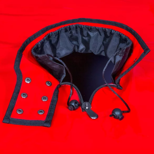 Secretdome - BDSM-Sexkabine mit Öffnungen (schwarz)