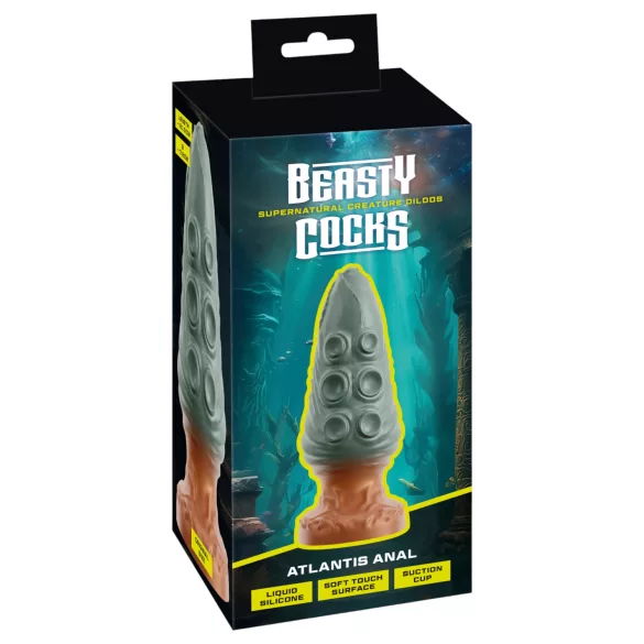 Beasty Cocks Atlantis - Analplug (grün)