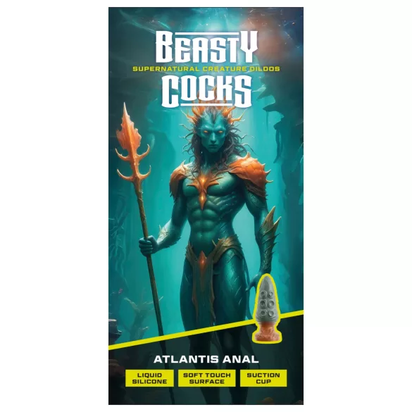 Beasty Cocks Atlantis - Analplug (grün)