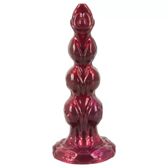 Beasty Cocks - Werwolf Willie Dildo mit Saugnapf - bordeaux (21 cm)
