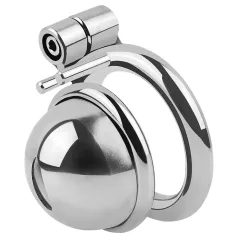   Fetish Collection - Mini-Penis-Käfig mit 3 austauschbaren Hodenklemmen (Silber)