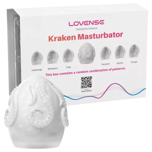 LOVENSE Kraken - Masturbationsei - 6 Stück (weiß)