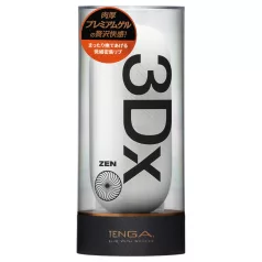 TENGA 3Dx Zen - Masturbator mit 3D-Struktur (weiß)
