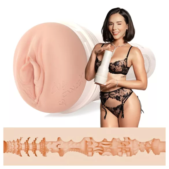 Fleshlight Eve Sweet Fleur De Soirée - naturgetreuer Masturbator in Vaginaform