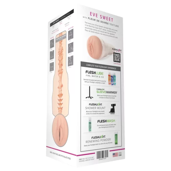 Fleshlight Eve Sweet Fleur De Soirée - naturgetreuer Masturbator in Vaginaform