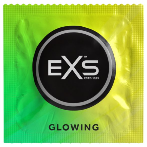 EXS Glow - Leuchtendes Kondom (3 Stk.)