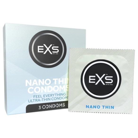 EXS Nano Thin - ultra dünnes Kondom (3 Stk)