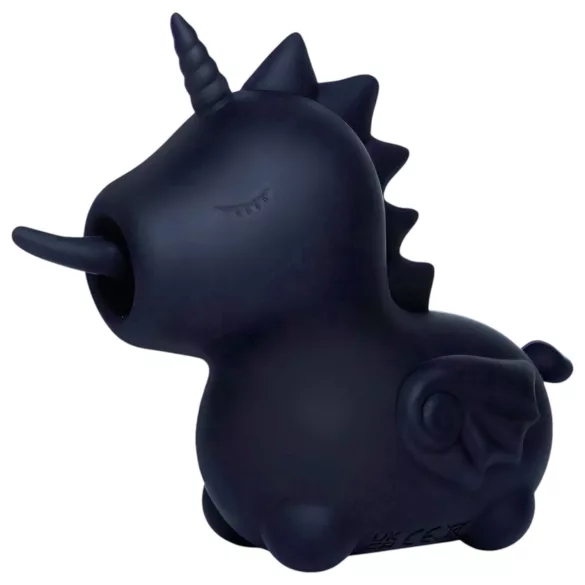Unihorn Wild Spirit - Wiederaufladbarer Einhorn-Klitoris-Stimulator (schwarz)