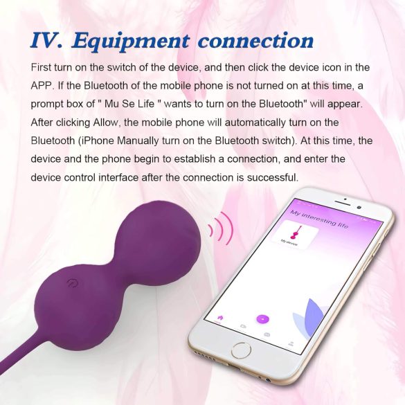 Lonely Winni - Intelligentes vibrierendes Ei (Pink)