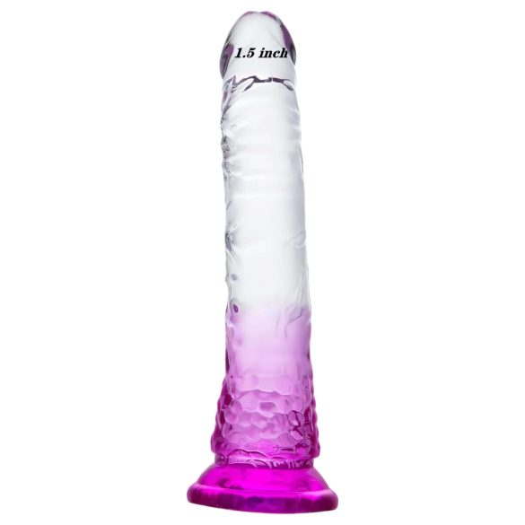 Lonely Lance - Haftdildo (lila-transparent)