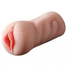   Lonely 2in1 - Masturbator mit künstlicher Vagina und künstlichem Mund (naturfarben)