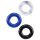 Lonely Stay Hard - Penisring-Set - Farbige (3-teilig)