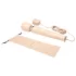 le Wand - exklusiver, elektrischer Massage-Vibrator (beige)