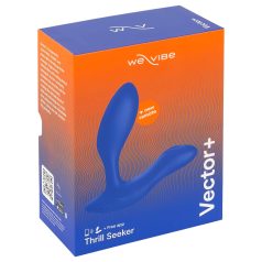 We-Vibe Vector+ - Smart Analvibrator aufladbar (Blau)
