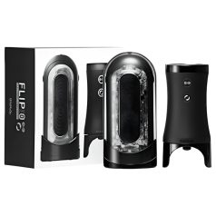   TENGA Flip 0 Electronic - automatischer Masturbator (schwarz)