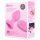 b-vibe Herz - Wiederaufladbarer Funk Analdildo (Pink)