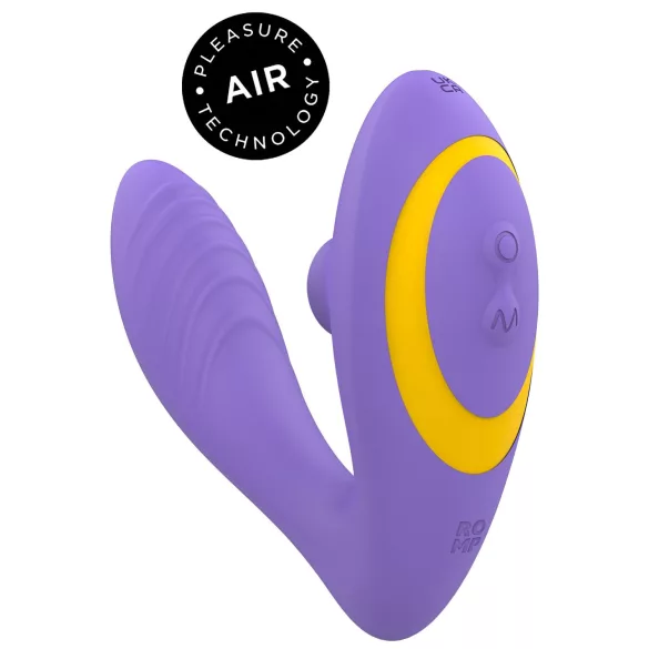 ROMP Reverb - Luftwellen 2in1 G-Punkt Vibrator (Lila)