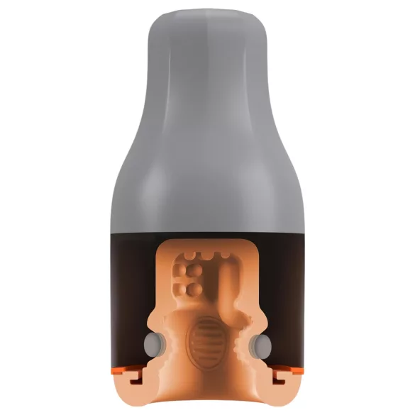 Rebel - wasserdichter Masturbator - natürlich/grau