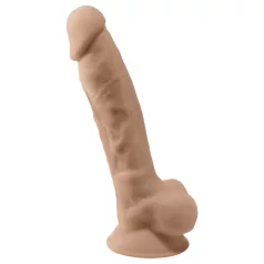 Silexd 8 - Fernbedienbarer Hoden-Vibrator (Natur)