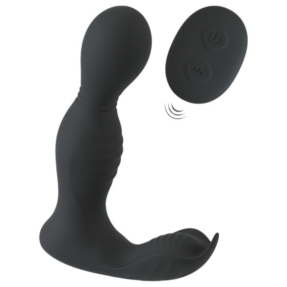 Rebel - 2in1 Prostata Vibrator mit Fernbedienung (schwarz)