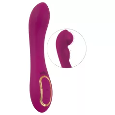 Javida - Aufblasbarer Vibrator mit 2 Kammern (lila)