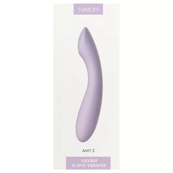 Svakom Amy 2 - wiederaufladbarer, wasserdichter G-Punkt-Vibrator (lila)